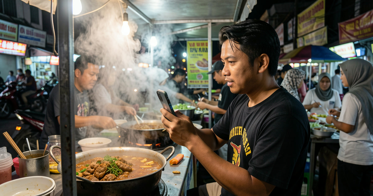 Di balik kamera food vlogger Jakarta: makan untuk konten atau konten untuk makan? — Selebriti